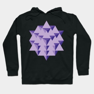 64 Tetrahedron Grid Hoodie